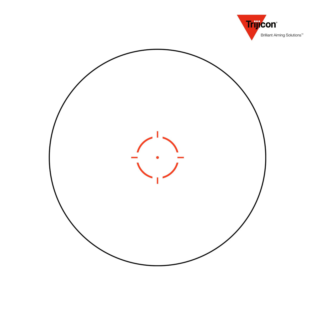 Trijicon MRO HD 1x25 68 MOA red dot sight with the full co-witness mount, with 1 MOA per click windage and elevation