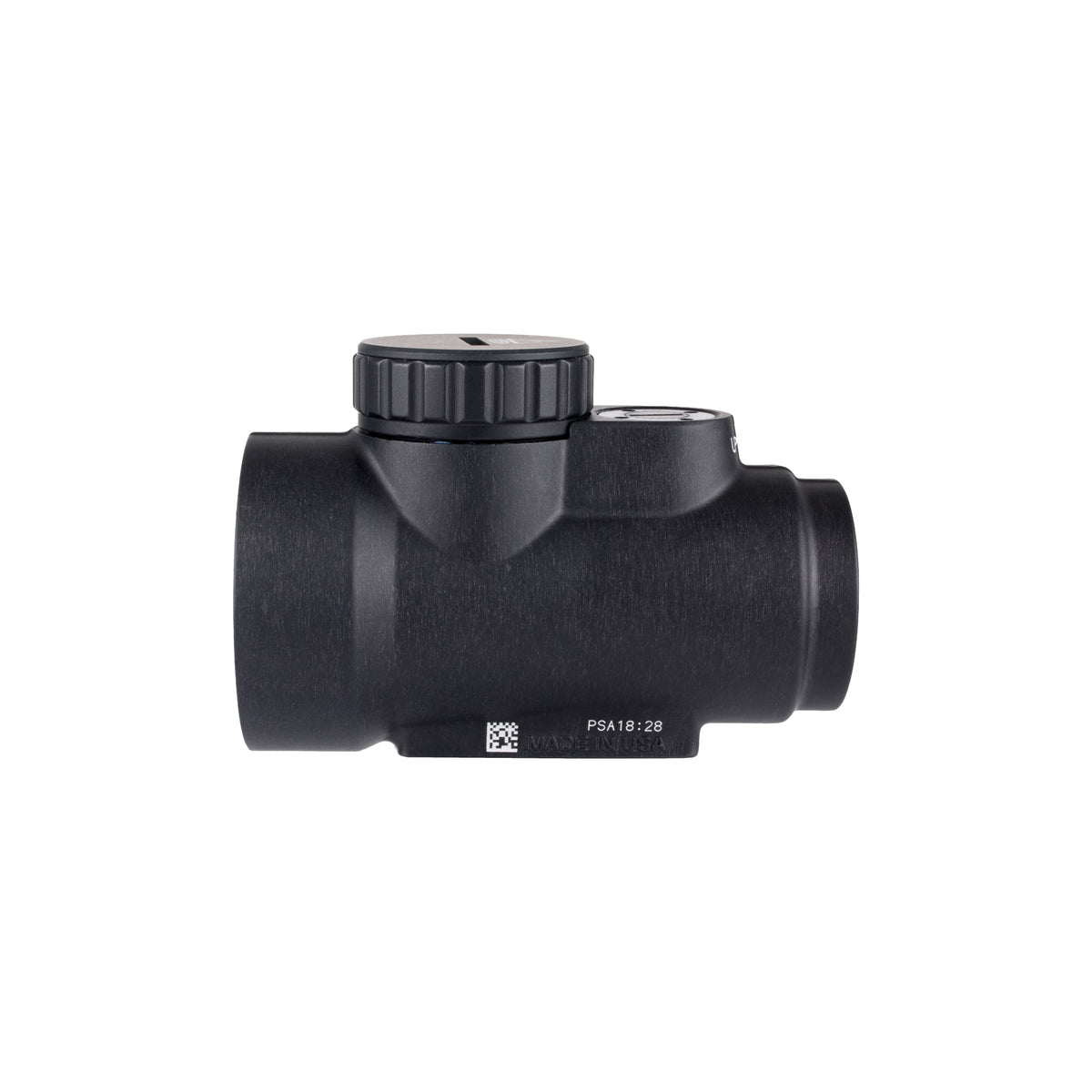 Trijicon MRO SD 1x25 red dot sight in matte black, supplied without a mount or riser