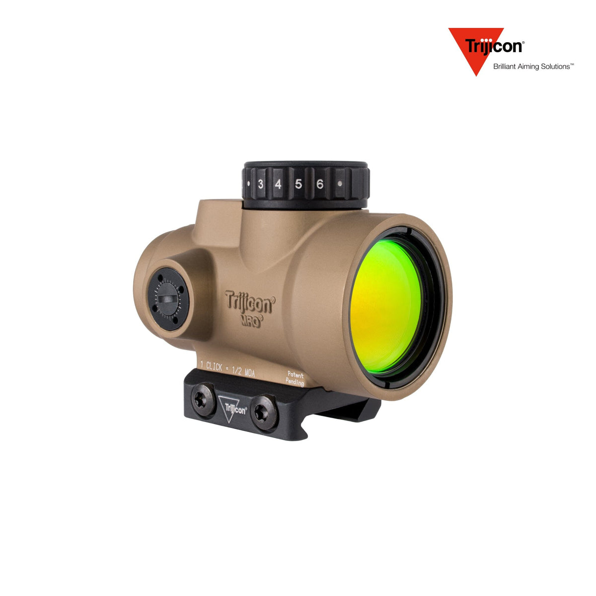 Trijicon MRO SD 1x25 Red Dot Sight 2 MOA Coyote Low Mount – MRO-C-2200326