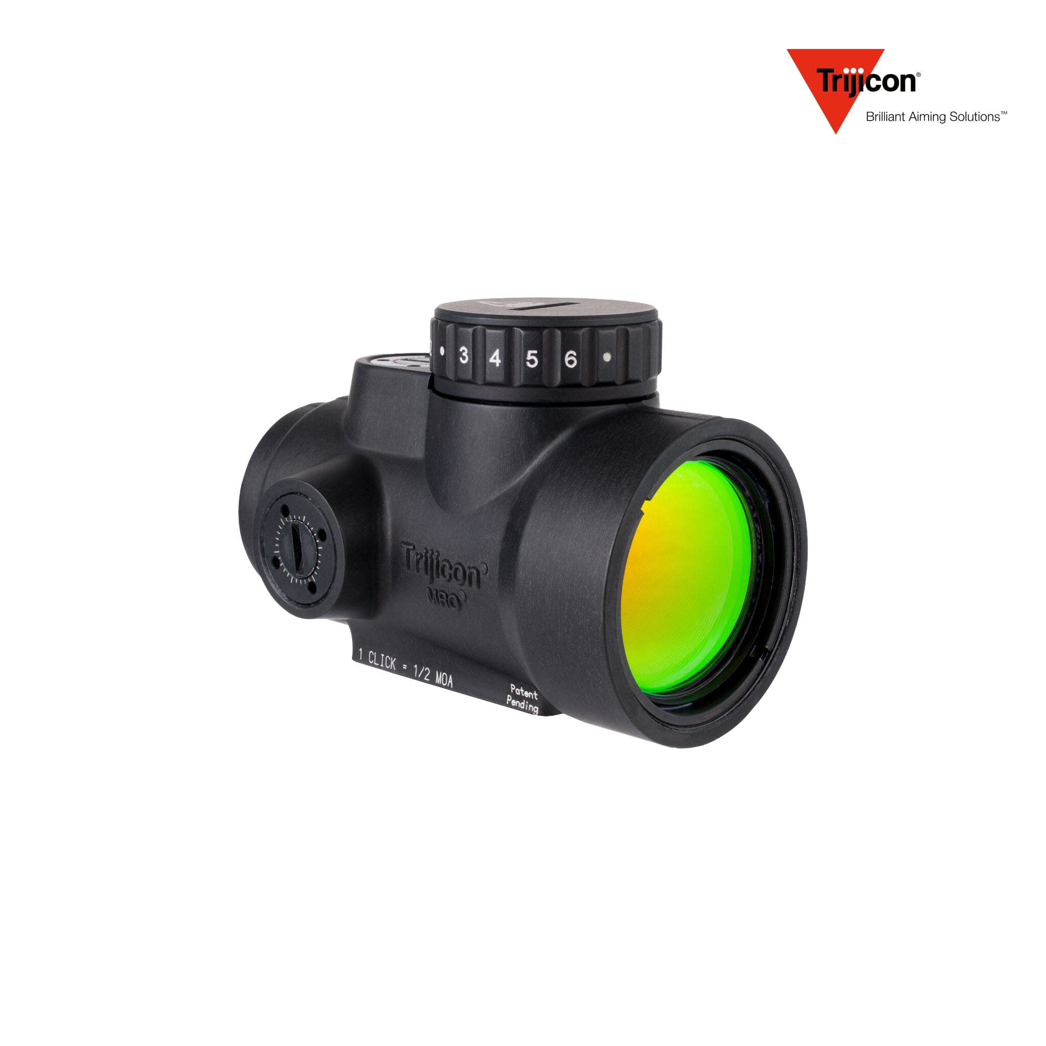 Trijicon MRO SD 1x25 Red Dot Sight 2.0 MOA LED Illuminated – MRO SD Series Rifle Dot Sight Trijicon Red Matte Black No Mount
