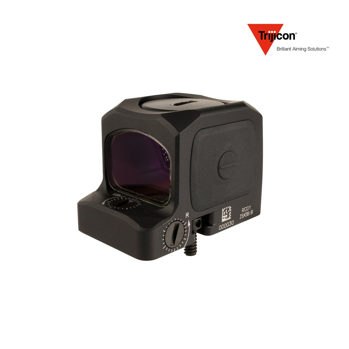 Trijicon RCR red dot sight sealed against dust and debris by its closed reflex housing