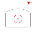 Trijicon RMR HD Adjustable LED Red Dot Sight Pistol Dot Sight Trijicon 55 MOA Adjustable LED Reticle w/ 3.25 MOA Red Dot 