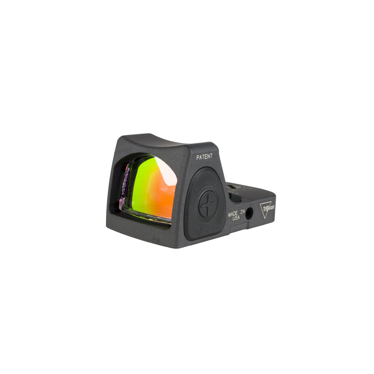Trijicon RMR Type 2 1.0 MOA adjustable LED sight in sniper grey, with a patented impact-diverting housing
