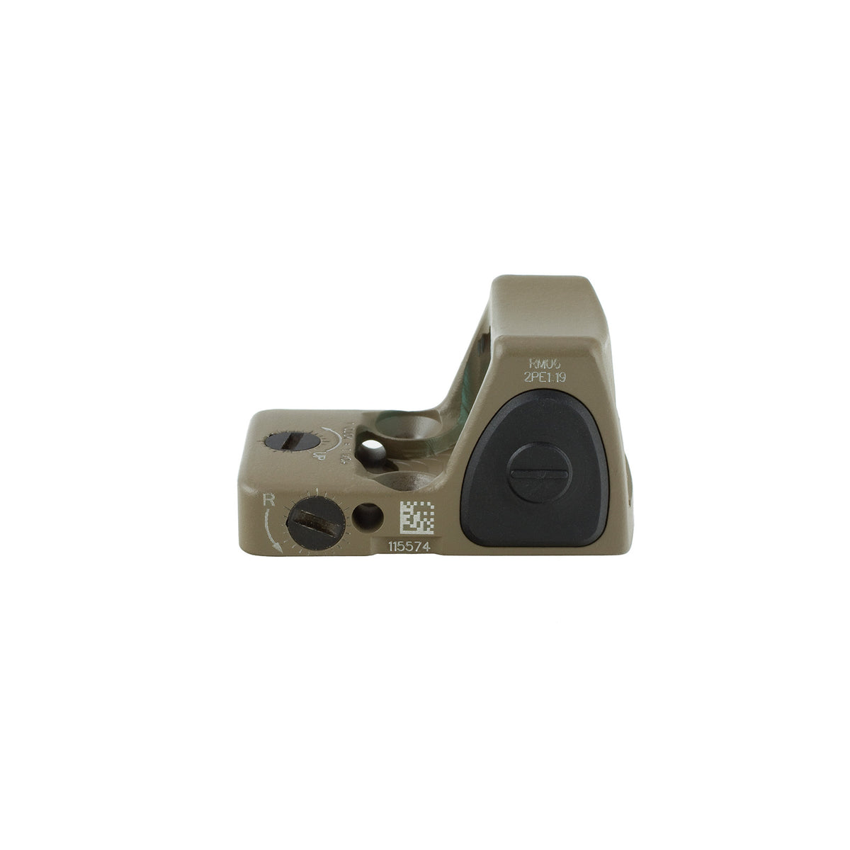 Trijicon RMR Type 2 3.25 MOA adjustable LED sight in flat dark earth, with 1 MOA click windage and elevation adjustment