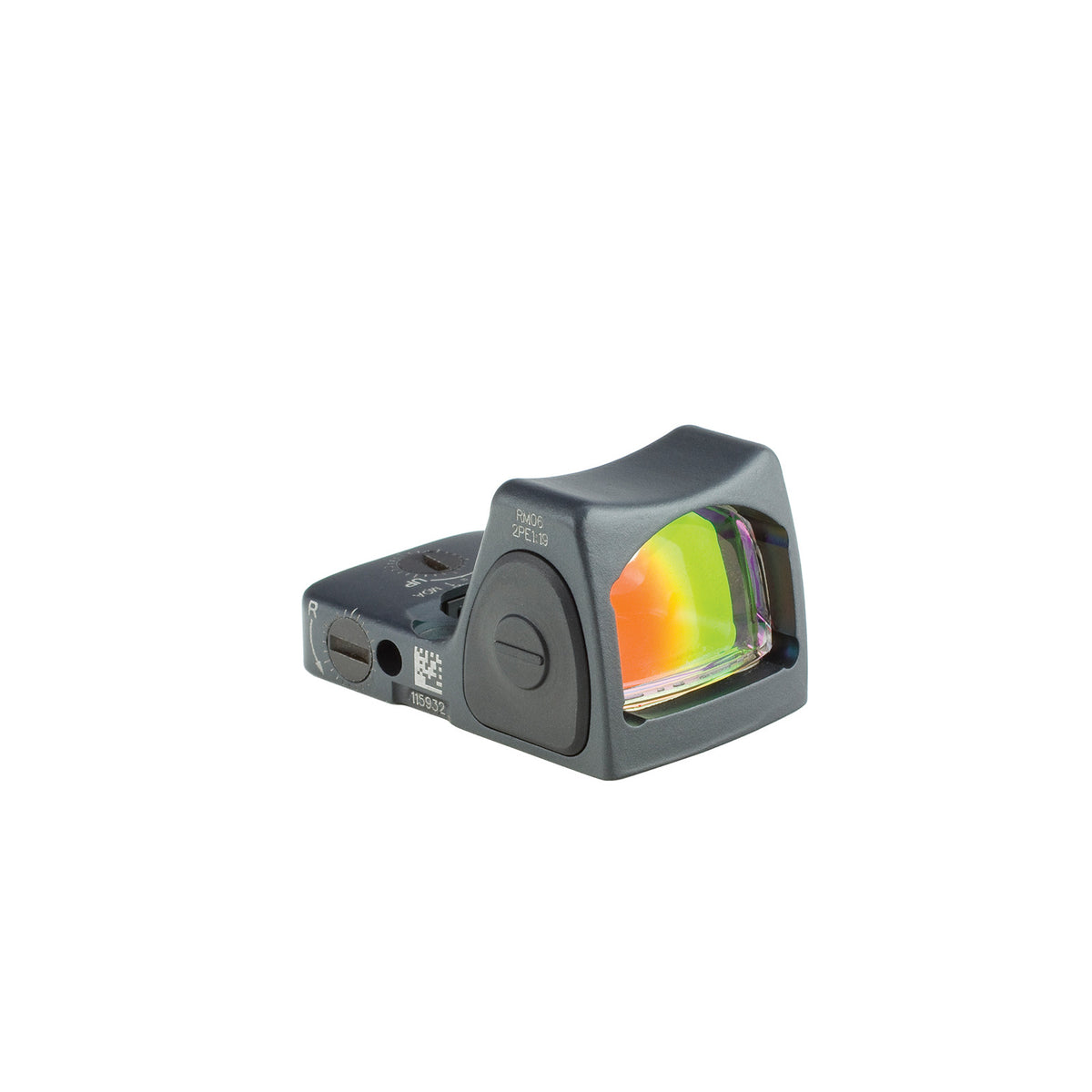 Trijicon RMR Type 2 6.5 MOA adjustable LED sight in sniper grey, with eight brightness settings