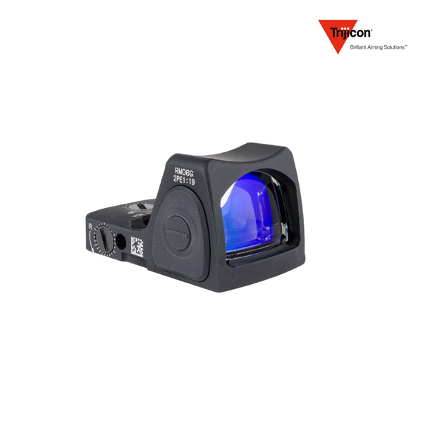 Trijicon RMR Type 2 green dot sight with a 3.25 MOA dot on the RMR footprint