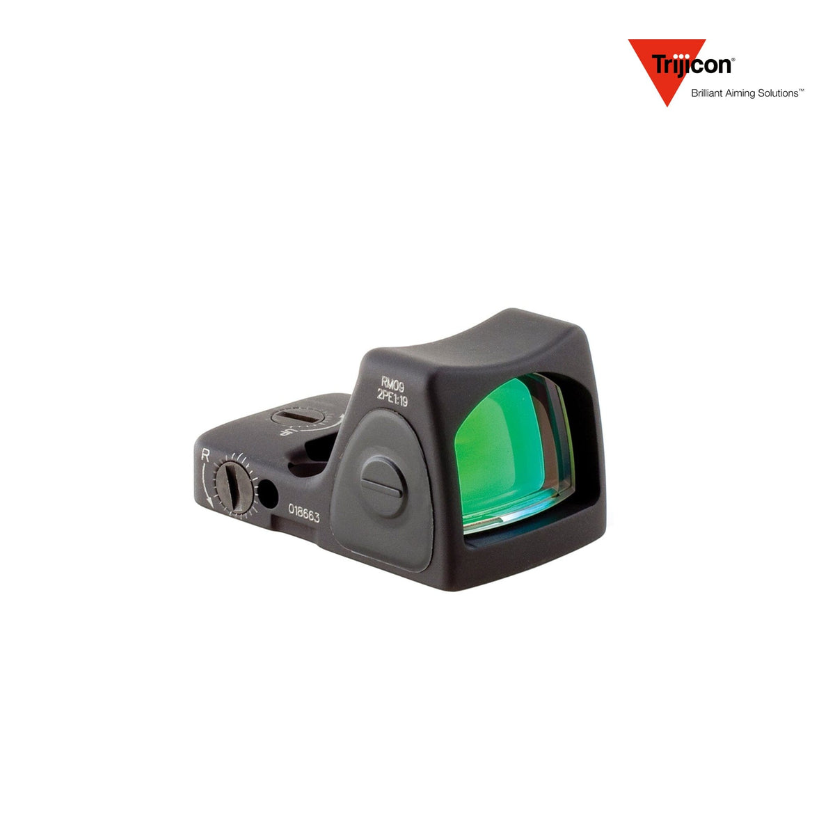 Trijicon RMR Type 2 1.0 MOA adjustable LED red dot sight in matte black