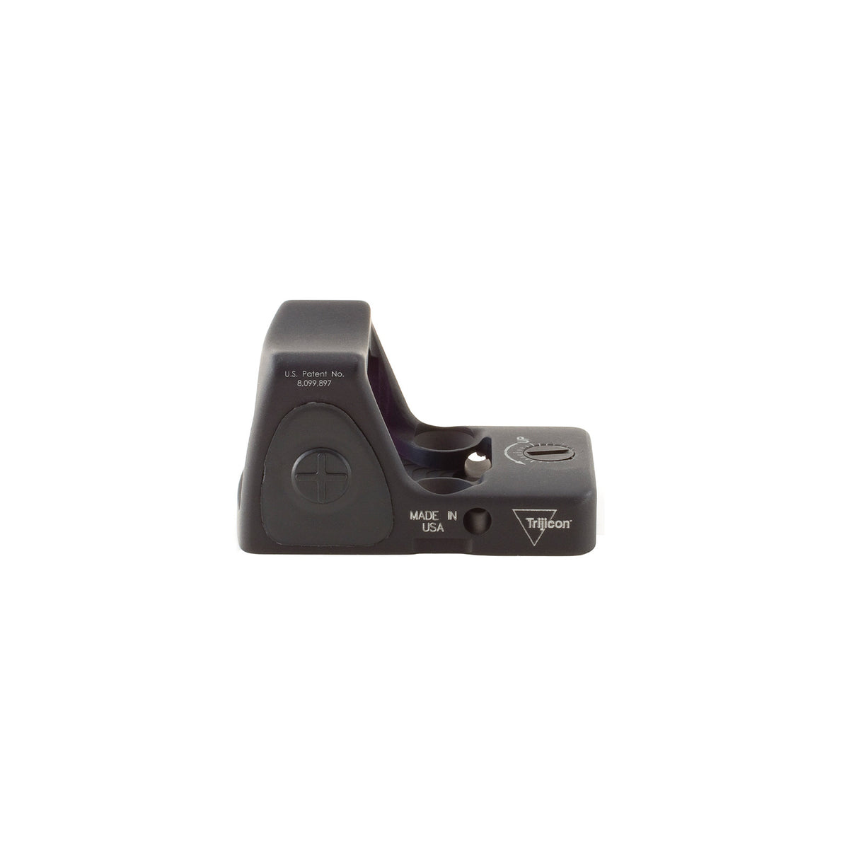 Trijicon RMR Type 2 3.25 MOA adjustable LED sight in matte black, with 1 MOA click windage and elevation adjustment