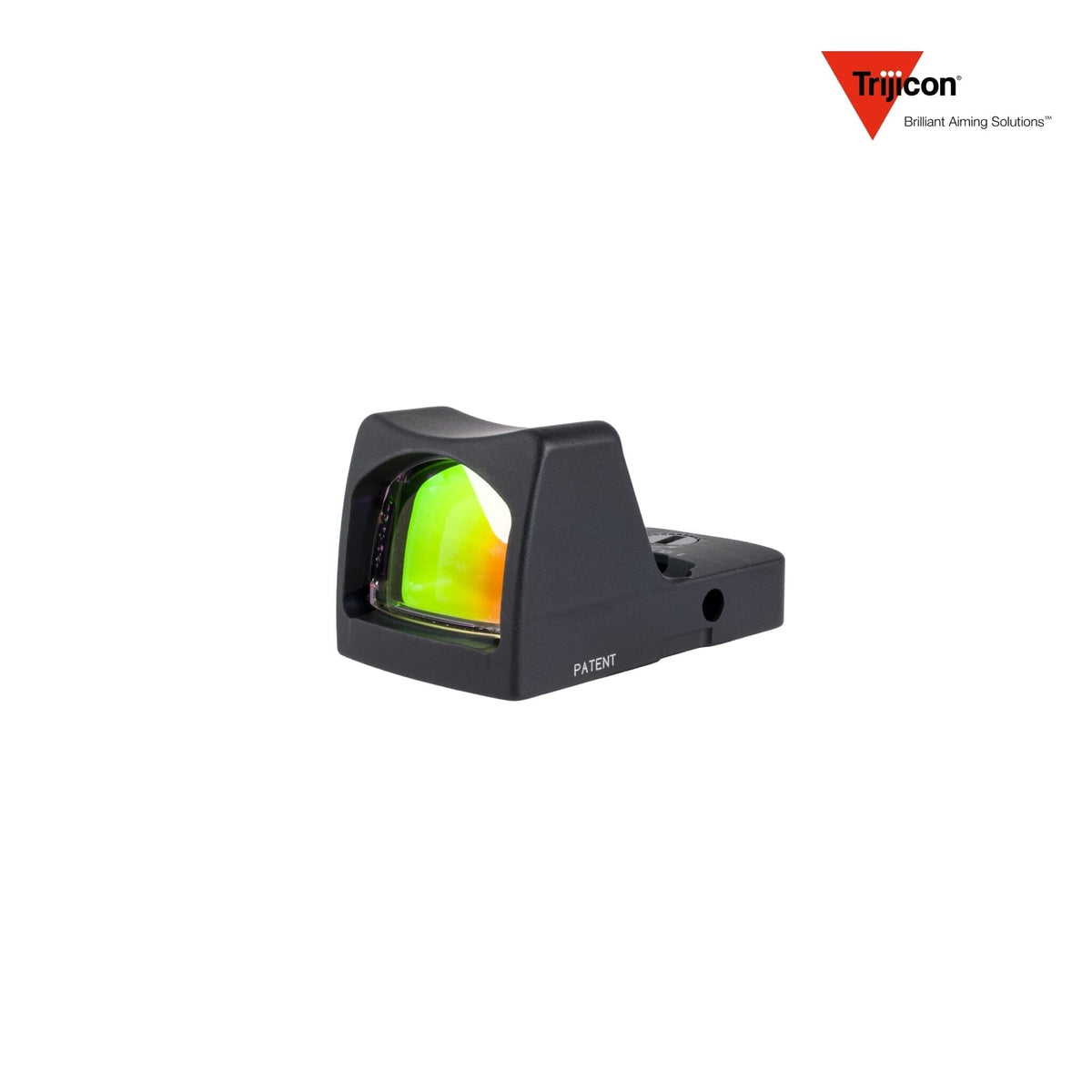 Trijicon RMR Type 2 3.25 MOA red dot sight in matte black, with a forged 7075-T6 aluminium housing