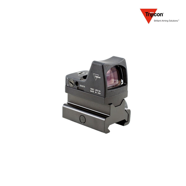 Trijicon RMR Type 2 3.25 MOA red dot sight on the RM34 tall Picatinny mount