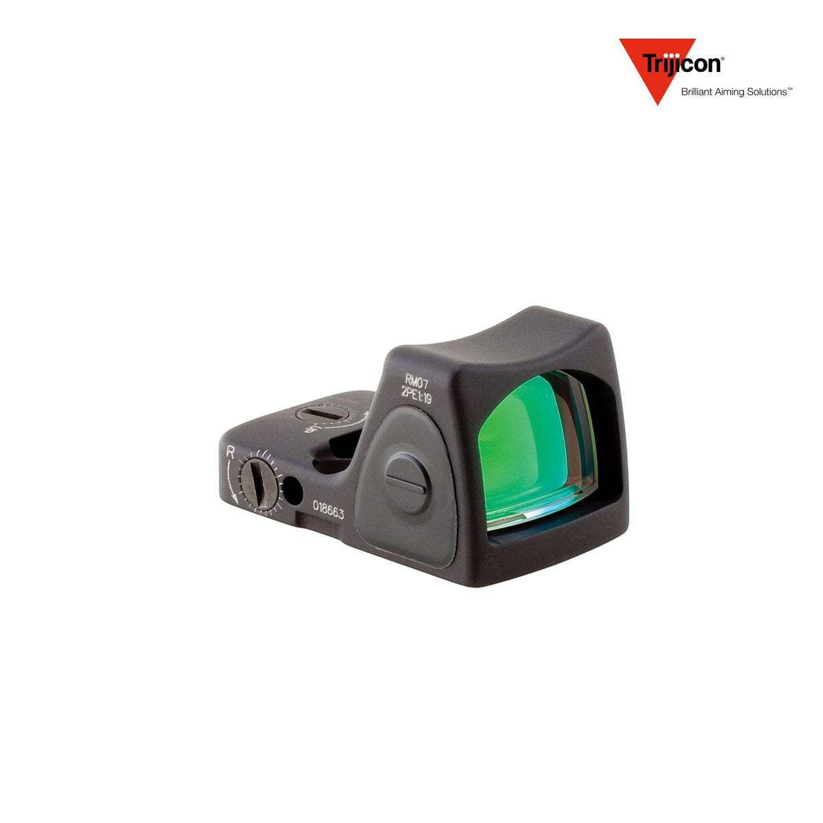 Trijicon RMR Type 2 6.5 MOA adjustable LED red dot sight in matte black