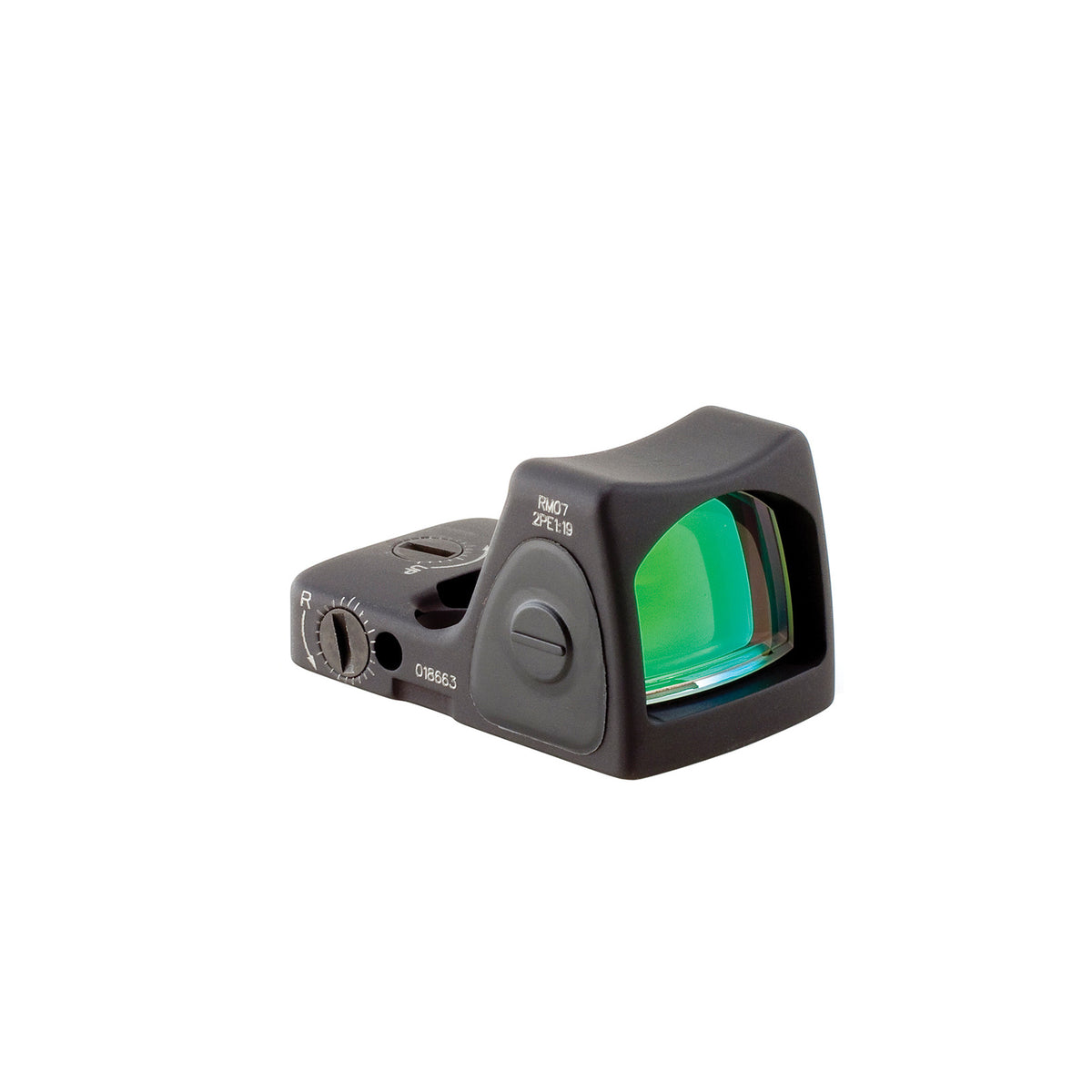 Trijicon RMR Type 2 6.5 MOA adjustable LED sight in matte black, with eight brightness settings