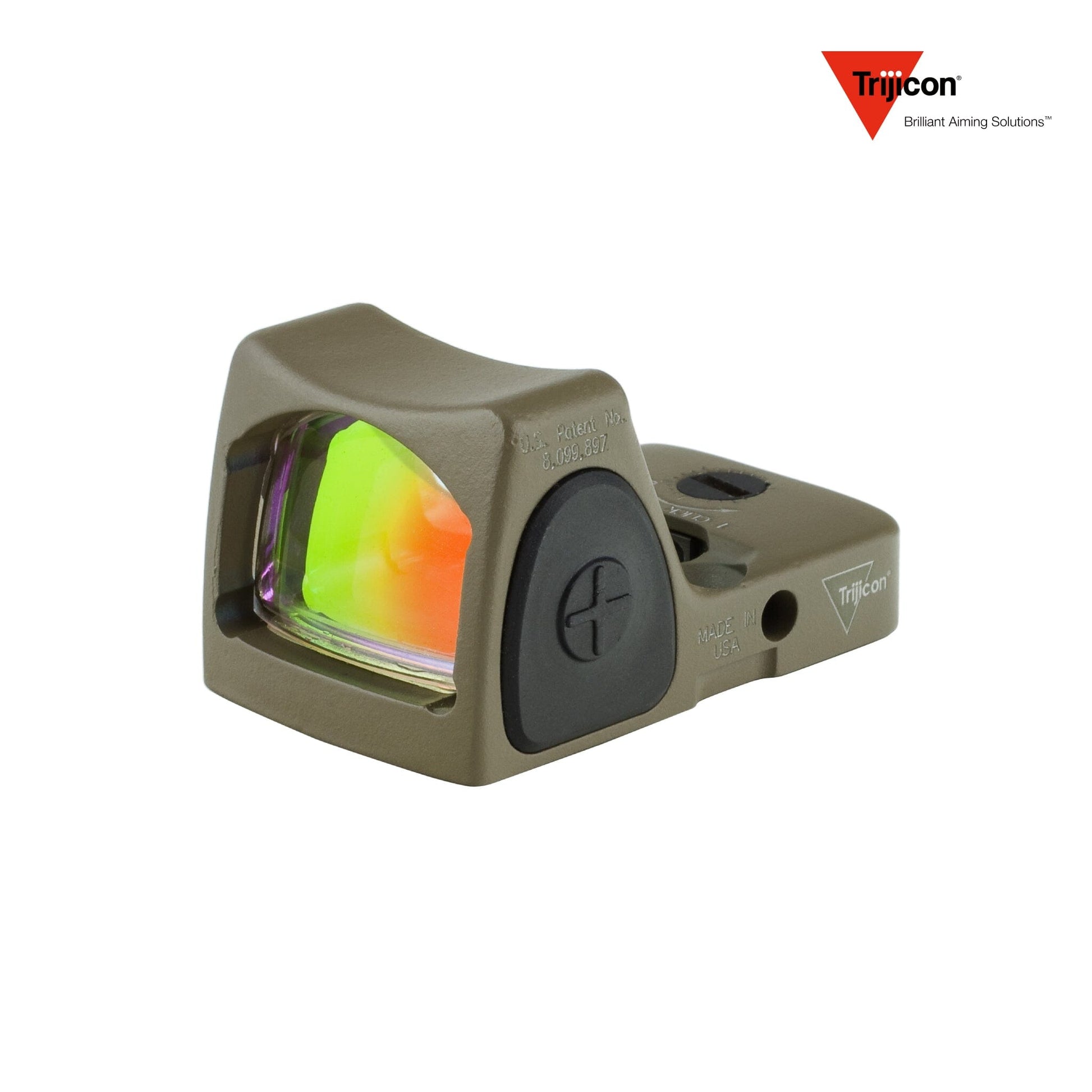 Trijicon RMR Type 2 Red Dot Sight 6.5 MOA Dot Reticle FDE - RM07-C-700717 Red Dot Sight Trijicon 