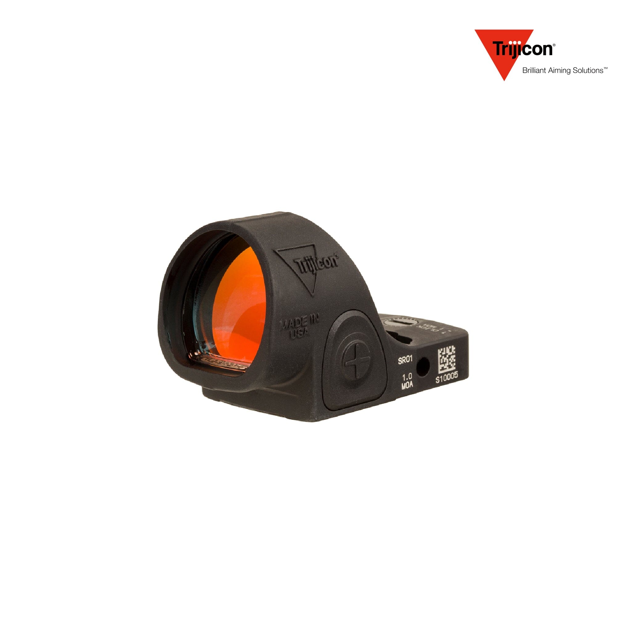 Trijicon SRO Red Dot Sight 1.0 MOA Red Dot Adjustable LED Reticle Pistol Dot Sight Trijicon Black 