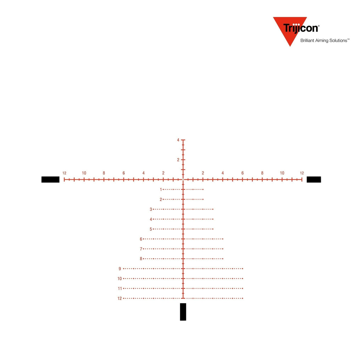 Trijicon Tenmile 3-18x44 FFP Riflescope Red/Green MRAD Precision Tree Reticle 30mm Tube – TM1844-C-3000002 Rifle Scope Trijicon