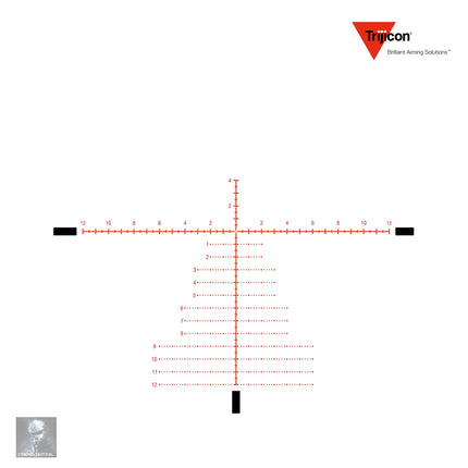 Trijicon Tenmile 3-18x44 FFP Rifle Scope Illum. MRAD Precision Tree Reticle - TM1844-C-3000002 High Powered Rifle Scope Trijicon 