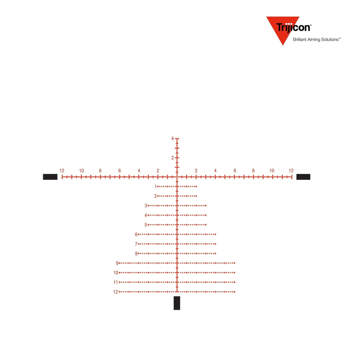 Trijicon Tenmile 4.5-30x56 FFP Riflescope MRAD Precision Tree Red/Green Reticle – TM3056-C-3000013 Rifle Scope Trijicon