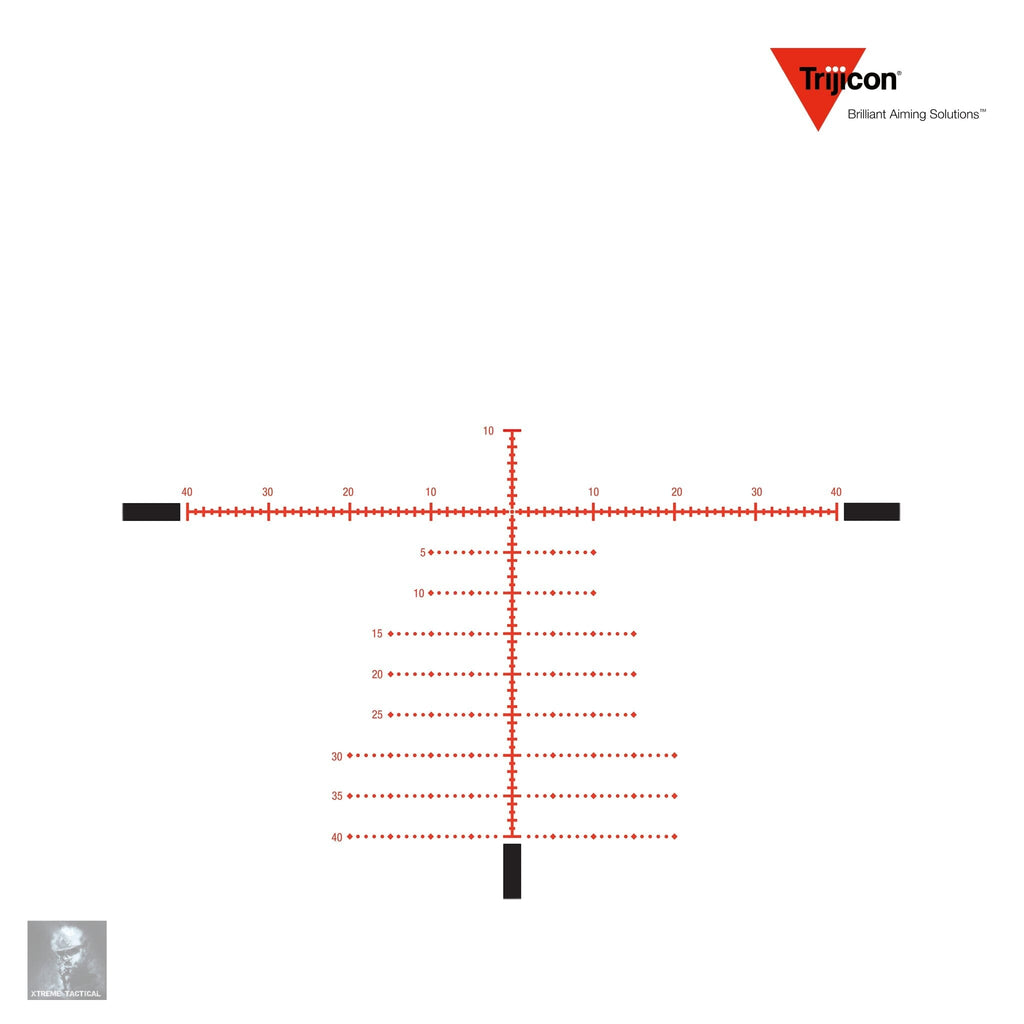 Trijicon Tenmile 4.5-30x56 Riflescope FFP MOA Precision Tree Reticle Rifle Scope Trijicon 