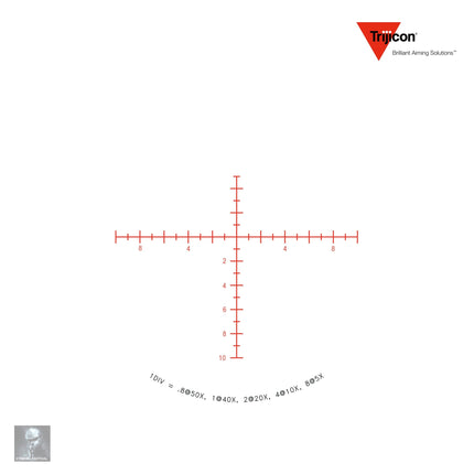 Trijicon Tenmile 5-50x56 SFP Rifle Scope Red/Green MOA Long Range Reticle Rifle Scope Trijicon 