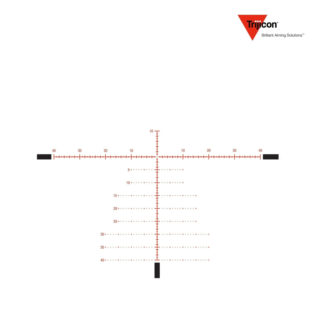 Trijicon Tenmile HX 3-18x44 FFP Riflescope Red/Green MOA Precision Tree Reticle 30mm Tube – TMHX1844-C-3000001 Rifle Scope Trijicon