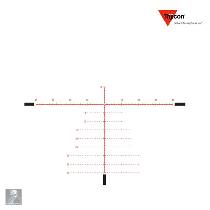 Trijicon Tenmile HX 3-18x44 FFP Rifle Scope Illum. MOA Precision Tree Reticle Rifle Scope Trijicon 