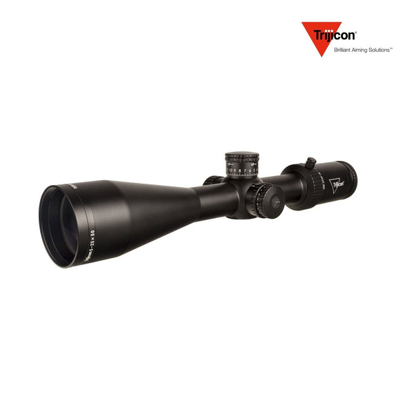 Trijicon Tenmile HX 5-25x50 FFP Riflescope Red/Green MOA Ranging Dot Reticle 30mm Tube – TMHX2550-C-3000020 Rifle Scope Trijicon
