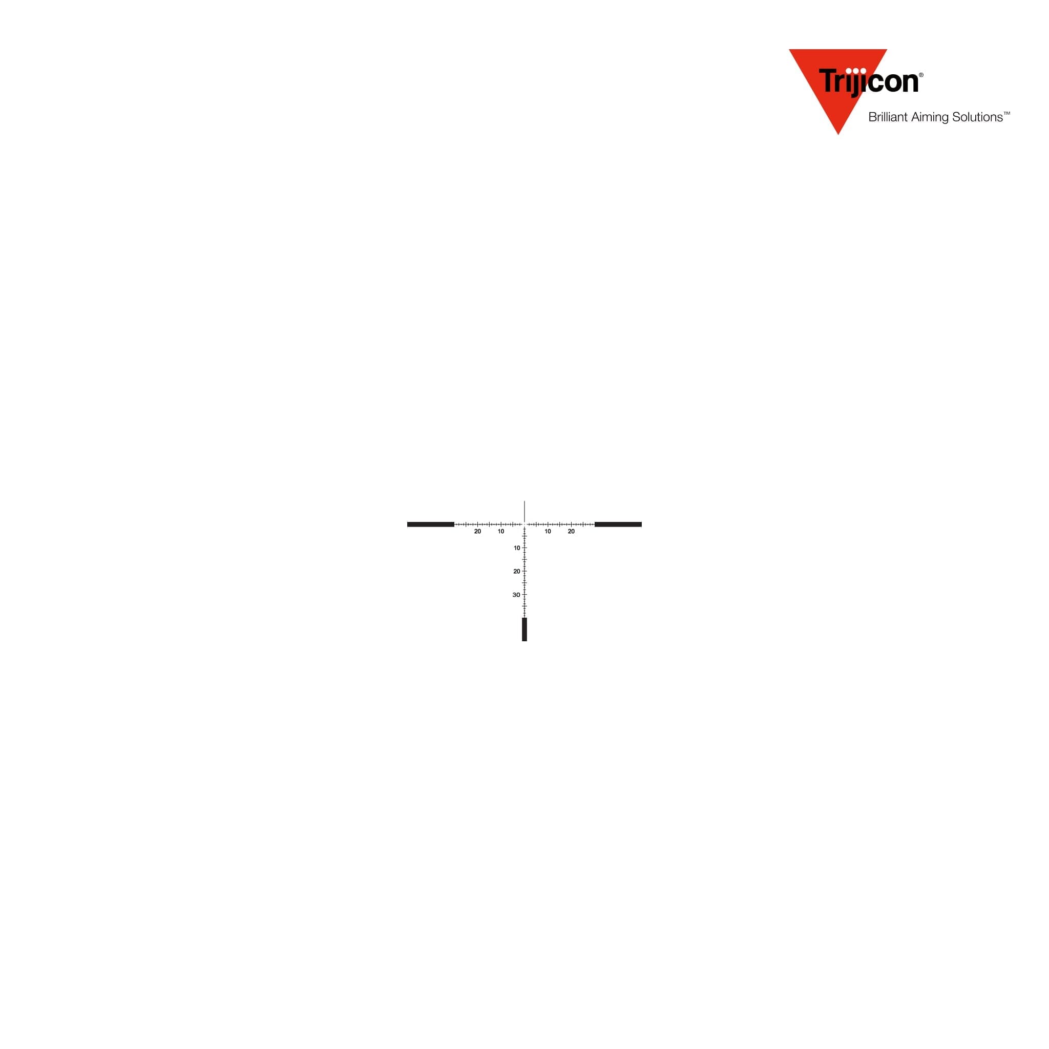 Trijicon Tenmile HX 5-25x50 Riflescope FFP PowerDot MOA Ranging Crosshair Reticle Rifle Scope Trijicon 