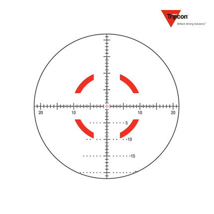 Trijicon USMC SCO VCOG 1-8x28mm Red MRAD Tree Reticle Riflescope w/LaRue LT799 Mount, Tenebraex Flip Caps & Soft Case VC18-C-2400012 Red Dot Mount Trijicon 