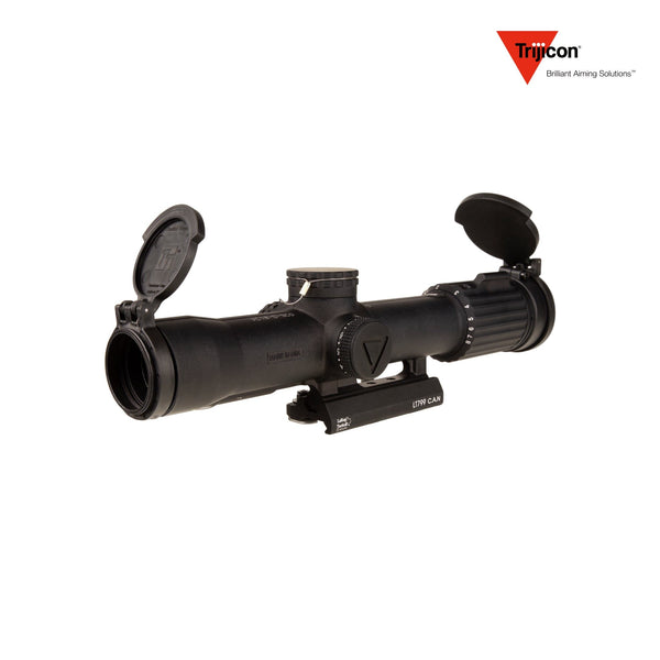 Trijicon USMC SCO VCOG 1-8x28mm Red MRAD Tree Reticle Riflescope w/LaRue LT799 Mount, Tenebraex Flip Caps & Soft Case - VC18-C-2400012 LPVO Rifle Scope Trijicon