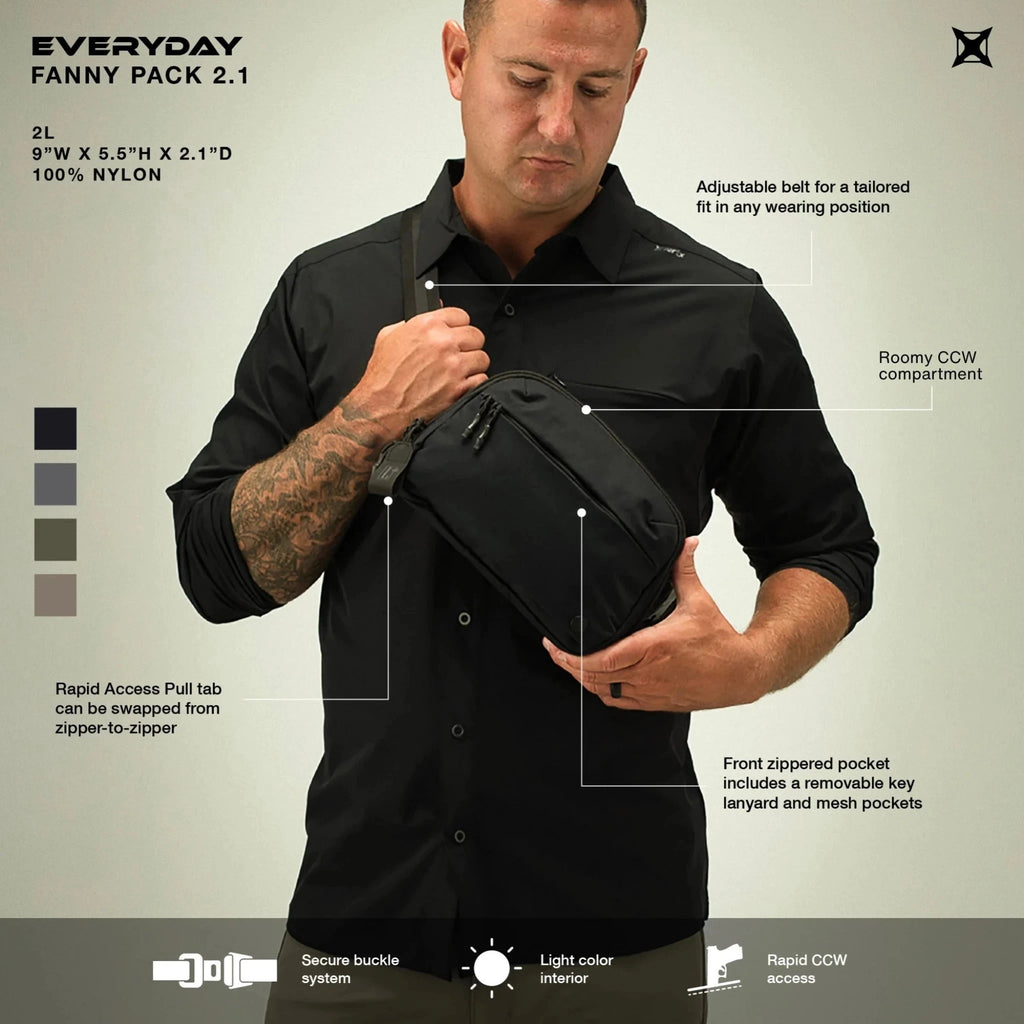 Vertx Everyday Fanny Pack 2.1 Fanny Pack Vertx 