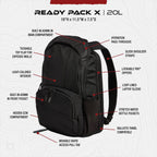 Vertx Ready Pack Gen 3 Backpack - Black Backpack Vertx 