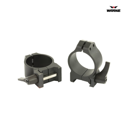 Warne Maxima Quick Detach Ring 30mm Low - 213LM Rifle Scope Rings Warne 