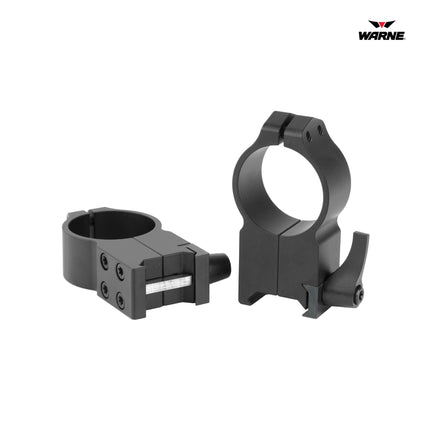 Warne Maxima Quick Detach Ring 30mm Ultra High - 217LM Rifle Scope Rings Warne 