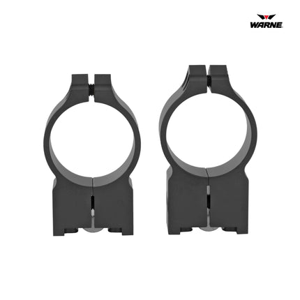 Warne PA Fixed Ring Set Fits Ruger M77 30mm High - 15R7M Rifle Scope Rings Warne 