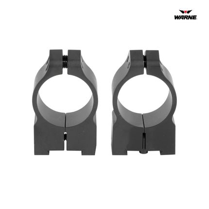 Warne PA Fixed Ring Set Fits Tikka 1 Inch Medium - 1TM Rifle Scope Mount Warne 