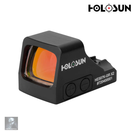 Holosun HE507K-GR-X2 Reflex Dot Sight Green Multi Reticle Red Dot Sight Holosun Technologies 