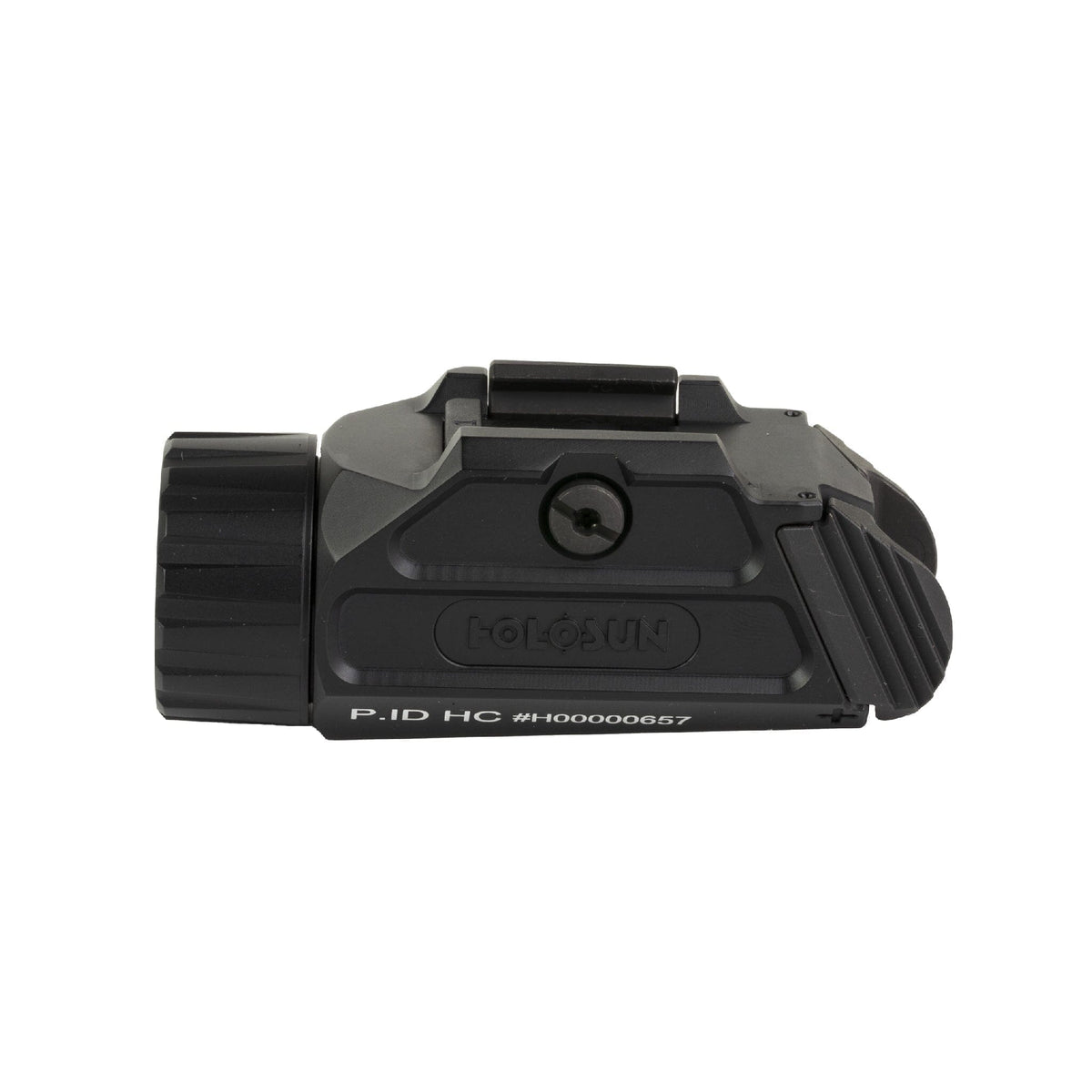 Holosun P.ID HC weapon light with an ambidextrous switch for momentary and constant output