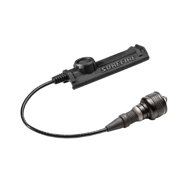 SureFire UE-SR07 Scout Light tailcap and remote switch in black for Scout Light weapon lights